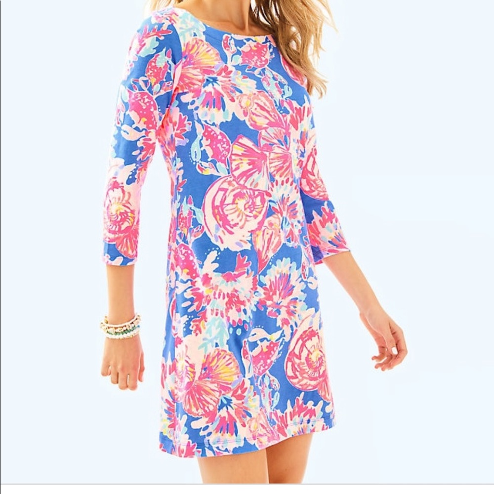 NWT Lily Pulitzer Noelle Dress Bay Dreamin